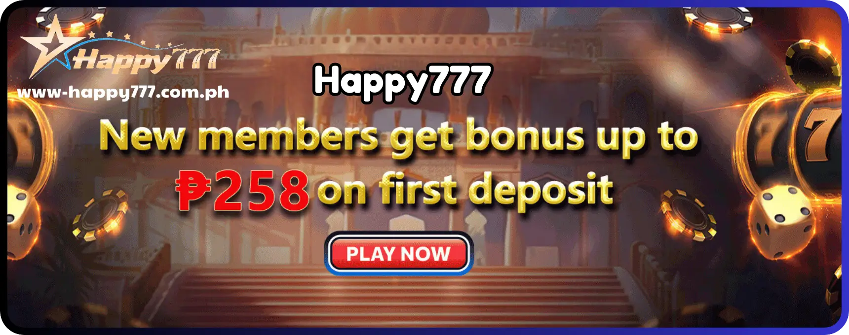 Baner deposit happy777