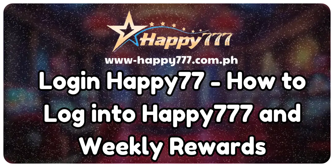 Happy777 login